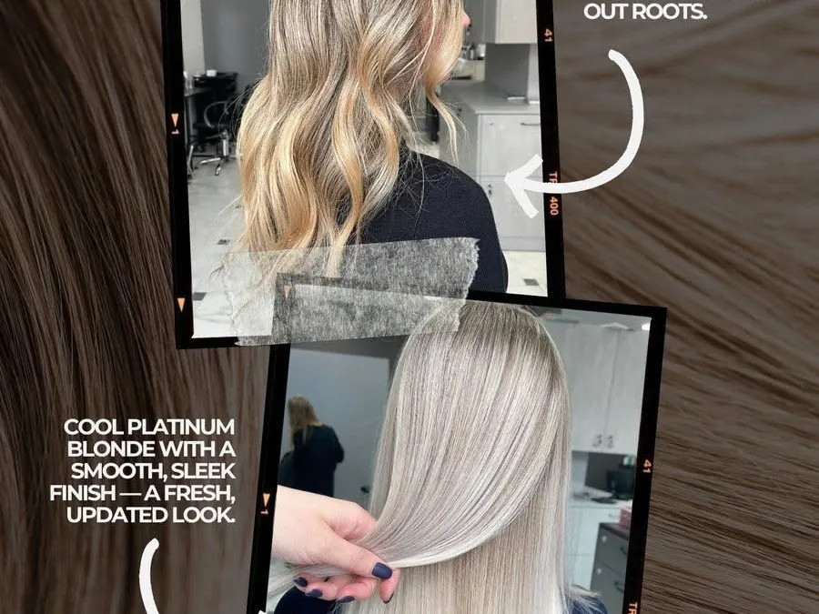 Beauty treatment in salon